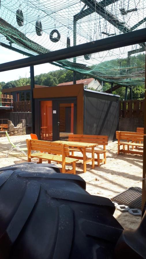 Campingplatz Am Treidlerweg ケーニッヒスシュタイン・アン・デ・エルベ エクステリア 写真