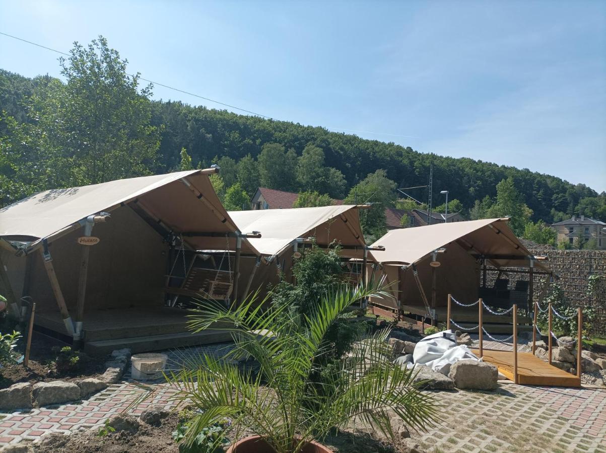 Campingplatz Am Treidlerweg ケーニッヒスシュタイン・アン・デ・エルベ エクステリア 写真