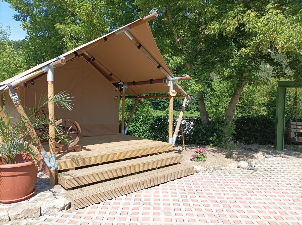 Campingplatz Am Treidlerweg ケーニッヒスシュタイン・アン・デ・エルベ エクステリア 写真